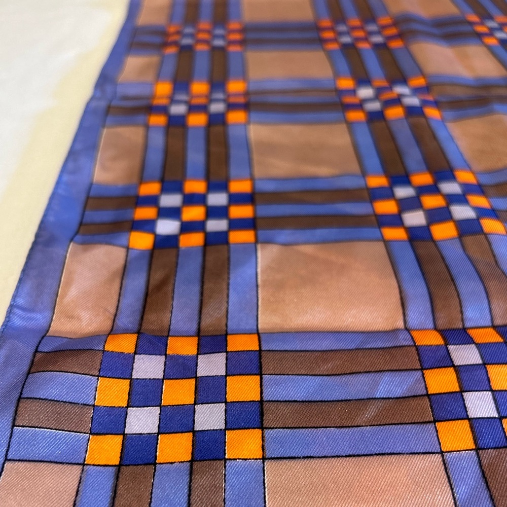 Mid Century Checkered Scarf
